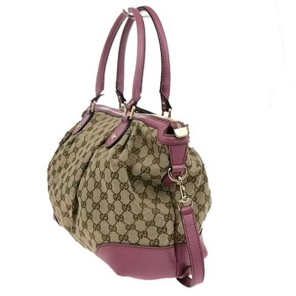 Gucci Logo Gg Pattern Shoulder Bag #163415G39B - Picture 9 of 15